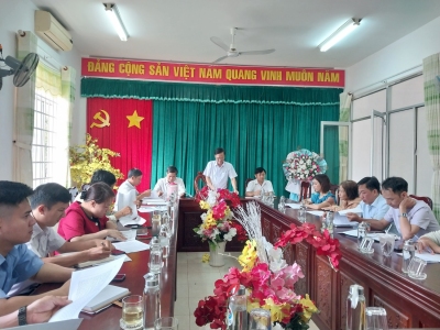 Hội nghị chấm điểm thi đua Công tác Mặt trận 2023