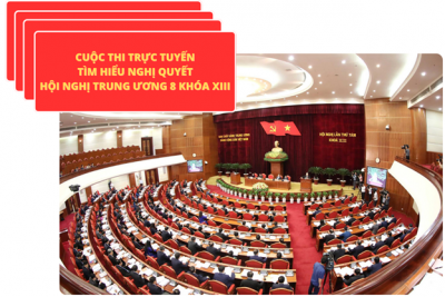 Cuộc thi trực tuyến tìm hiểu Nghị quyết Hội nghị Trung ương 8 khóa XIII diễn ra từ ngày 26/2