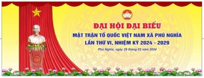 Sẵn sàng cho Đại hội đại biểu Mặt trận Tổ quốc Việt Nam xã Phú Nghĩa lần thứ VI, nhiệm kỳ 2024-2029