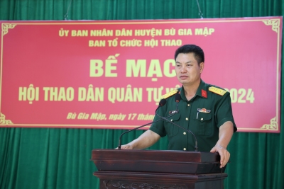 Bế mạc hội thao dân quân tự vệ