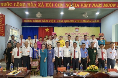 Bình Thắng tổ chức thành công Đại hội đại biểu Mặt trận Tổ quốc Việt Nam xã lần thứ x, nhiệm kỳ 2024-2029