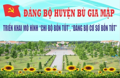 Đảng bộ huyện Bù Gia Mập triển khai xây dựng mô hình “Chi bộ bốn tốt”, “Đảng bộ cơ sở bốn tốt”