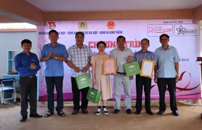 Trong 5 năm qua (2019-2024) Đoàn viên Thanh niên huyện nhà làm tốt công tác phối hợp với UB MTTQ Việt Nam các cấp trong công tác xoá đói giảm nghèo.