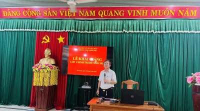 BÙ GIA MẬP HOÀN THÀNH TRIỂN KHAI CÁC LỚP BỒI DƯỠNG CHÍNH TRỊ HÈ CHO ĐỘI NGŨ CÁN BỘ QUẢN LÝ, GIÁO VIÊN NĂM 2024