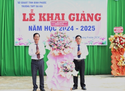 Trường THPT Đa Kia hân hoan chào đón năm học mới