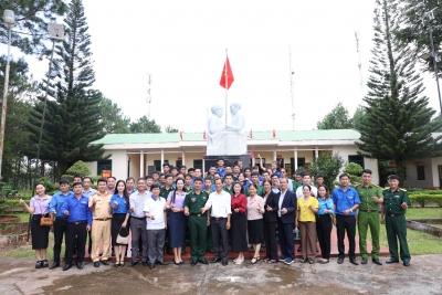 Chương trình giao lưu, kết nghĩa tại huyện Tuy Đức, tỉnh Đăk Nông