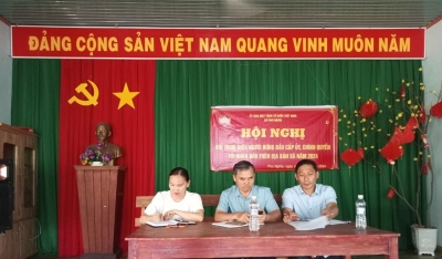 Hội nghị đối thoại giữa người đứng đầu cấp uỷ, chính quyền với MTTQ, các đoàn thể chính trị - xã hội và nhân dân trên địa bàn xã Phú Nghĩa