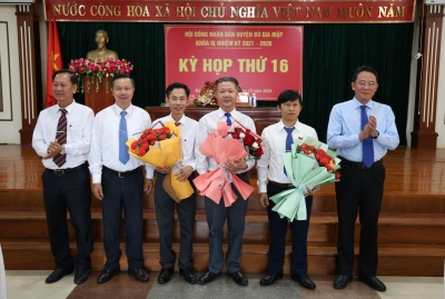 KHAI MẠC KỲ HỌP THỨ 16 HĐND HUYỆN BÙ GIA MẬP