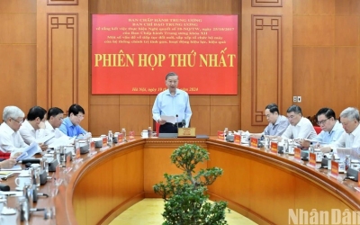 Cuộc cách mạng tinh gọn bộ máy: Nâng cao năng lực lãnh đạo, năng lực cầm quyền và sức chiến đấu của Đảng